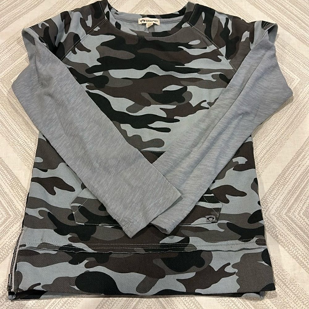 Appaman Boys Camouflage Layered Long Sleeve Shirt